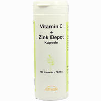 Vitamin C + Zink Depot Kapseln 100 Stück
