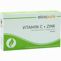 Vitamin C + Zink Kapseln 30 Stück