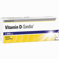 Vitamin D- Sandoz 1. 000 I. E. Tabletten 100 Stück