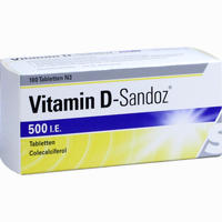 Vitamin D- Sandoz 500 I. E. Tabletten 100 Stück