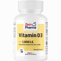 Vitamin D3 1000 I.e. Kapseln Zeinpharma 90 Stück