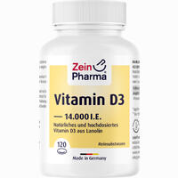 Vitamin D3 14.000 Ie Softgel Zeinpharma Weichkapseln 120 Stück
