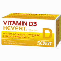 Vitamin D3- Hevert Tabletten 200 Stück