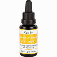 Vitamin D3 Tropfen Vital 1000 I.e. Öl 20 ml