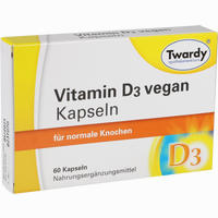 Vitamin D3 Vegan Kapseln Hartkapseln 60 Stück