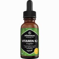 Vitamin K2 Mk7 Hochdosiert Tropfen Vegan 50 ml