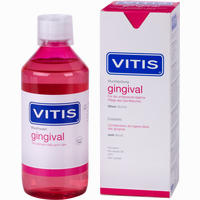 Vitis Gingival Mundspülung Mundwasser 500 ml