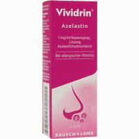 Vividrin Azelastin 1 Mg/ml Nasenspray Lösung 10 ml
