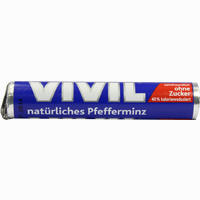 Vivil Natürliches Pfefferminz Ohne Zucker Rolle 1 Stück