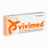 Vivimed mit Coffein gegen Kopfschmerzen Tabletten 30 Stück
