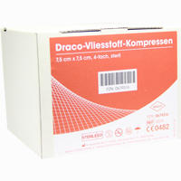 Vliesstoffkompressen 7.5x7.5cm Steril 4fach 25 x 2 Stück