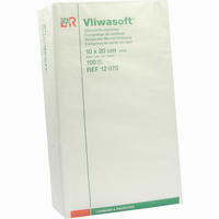 Vliwasoft Vliesstoff- Kompresse Unsteril 10x10cm Kompressen Lohmann & rauscher 100 Stück