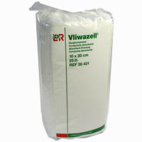 Vliwazell Unsteril 10x10cm Kompressen 25 Stück