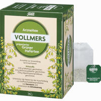 Vollmers Präparierter Grüner Hafertee Filterbeutel 40 Stück