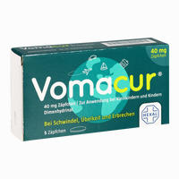 Vomacur 40mg Zäpfchen 5 Stück