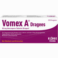 Vomex A Dragees N 20 Stück