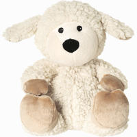 Wärme- Stofftier Schaf Wolle Beige Herausn. Kiss 1 Stück