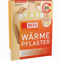 Wärmepflaster Nacken/rücken 28.5x8.5cm Wepa Kompressen 2 Stück