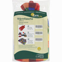 Wärmflasche Gummi 2l mit Vliesbezug 1 Stück