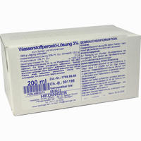 Wasserstoffperoxid- Lösung 3% Nach Standardzulassung 200 ml
