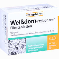 Weißdorn- Ratiopharm Filmtabletten 50 Stück