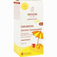 Weleda Edelweiss Sensitiv Sonnenmilch Lsf 30 Baby & Kids 150 ml