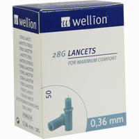 Wellion 28g Lancets Lanzetten 50 Stück