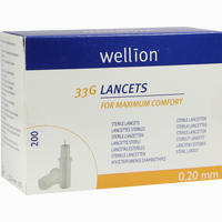 Wellion 33g Lancets Lanzetten 200 Stück