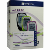 Wellion Smartsystem 2 Blutzuckermessgerät Set Grün Mg/Dl 1 Stück