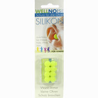 Wellnoise Ohrenstopfen Kinder Blister 4 x 2 Stück
