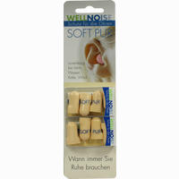Wellnoise Soft Pur Blister 4 x 2 Stück