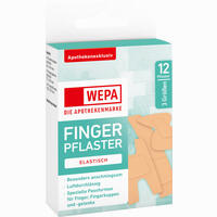 Wepa Fingerpflaster Mix 3 Größen 12 Stück