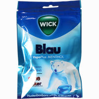 Wick Blau Menthol Ohne Zucker Beutel Bonbon 72 g