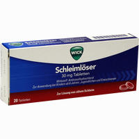 Abbildung von Wick Schleimlöser 30mg Tabletten 20 Stück