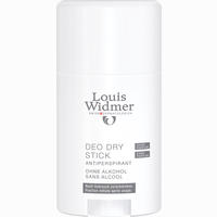 Widmer Deo Dry Stick Antipersipant Unparfümiert 50 ml
