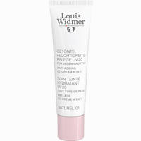 Widmer Getönte Feuchtigkeitspflege Uv20 Cc Naturel Nicht parfümiert Creme 30 ml