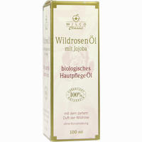 Wildrosen Öl 100% Naturrein mit Jojoba 100 ml