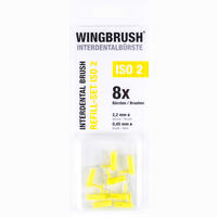 Wingbrush Refill Set Iso 2 (medium) Zahnbürste 8 Stück