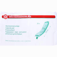 Wöchnerinnenvorlage 8x34cm 20 Stück
