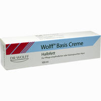Wolff Basis Creme Halbfett 100 ml