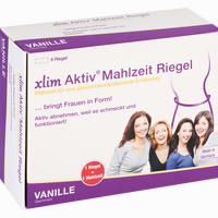 Xlim Aktiv Mahlzeit Riegel Vanille 6 x 75 g