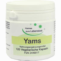 Yams Wurzel Kapseln 120 Stück