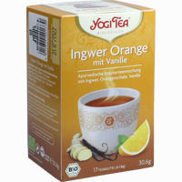 Yogi Tea Ingwer Orange mit Vanille Biologisch Filterbeutel 17 x 1.8 g