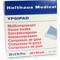Ypsipad Mullkompressen Steril 10 X 10cm 25 x 2 Stück