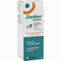 Zaditen Ophtha Augentropfen 1 x 5 ml