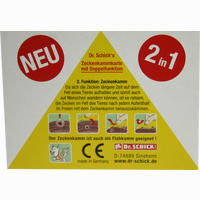 Zeckenkammkarte 1 Stück
