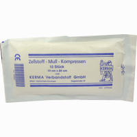 Zellstoff Mullkompressen 10cmx20cm Unsteril 10 Stück