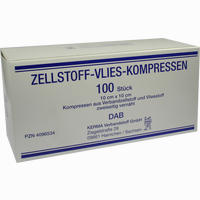 Zellstoff Vlies Kom10x10un 100 Stück