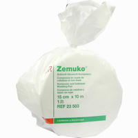 Zemuko Gerol Btl 10mx15cm Kompressen 1 Stück
