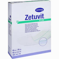 Zetuvit Plus Extrastarke Saugkomp.ster.10x10 Cm Kompressen 10 Stück